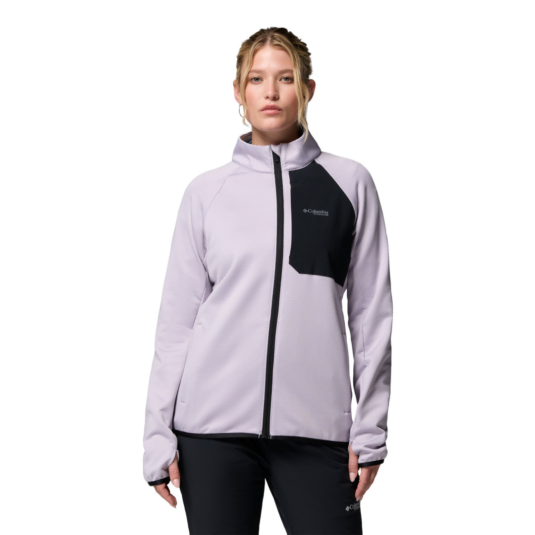 Chompa Triple Canyon Grid Fleece Mujer