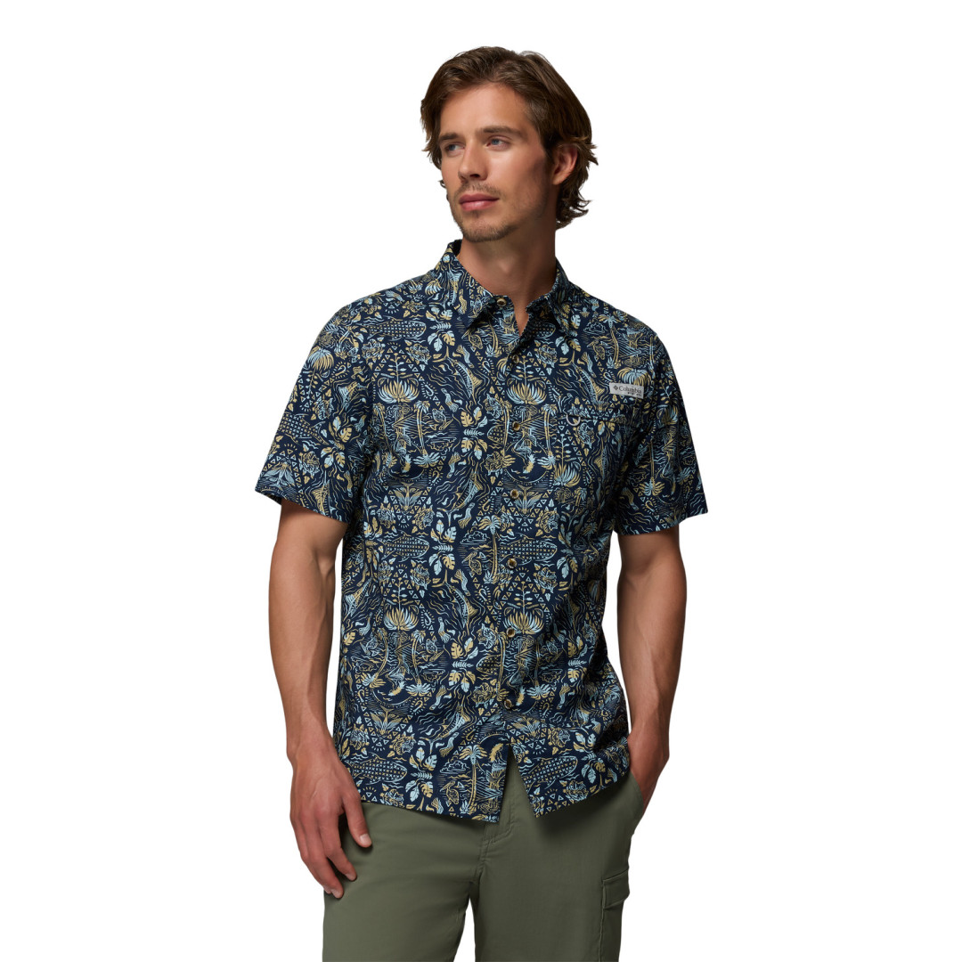 Camisa Wild Cast Camp Hombre