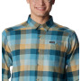 Camiseta Cornell Woods Flannel Ls Hombre