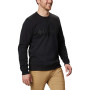 Chompa M Columbia Logo Fleece Crew Black Timberli Hombre