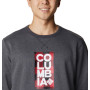 Buzo Columbia Logo Fleece Crew Hombre