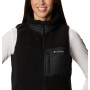 Chaleco West Bend Vest-Black, Black Mujer