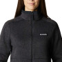 Chaqueta W Sweater Weather Full Zip Black Mujer