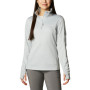 Chompa W Park View Grid Fleece 1/2 Zip Mujer