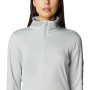 Chompa W Park View Grid Fleece 1/2 Zip Mujer