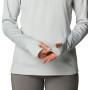 Chompa W Park View Grid Fleece 1/2 Zip Mujer