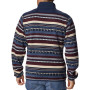 Chompa Sweater Weather Printed Half Zip Hombre