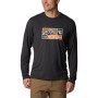 Buzo Tech Trail Ls Graphic Hombre