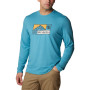 Buzo Tech Trail Ls Graphic Hombre